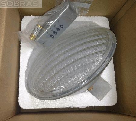 L�mpada led piscina multicor