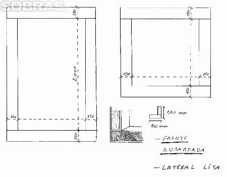 Pedras Moleanos para janela e porta