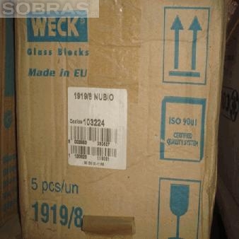 Tijolo de Vidro - Weck 