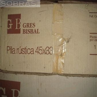 Pia Rstica Oval - Grs Bisbal 