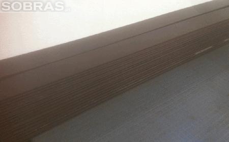 Soalho/deck composite cor chocolate