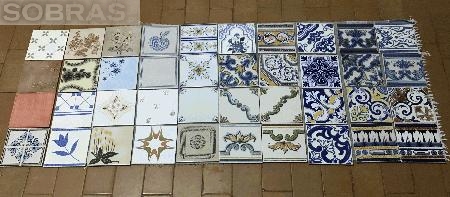 Vrios Azulejos antigos 15x15cm
